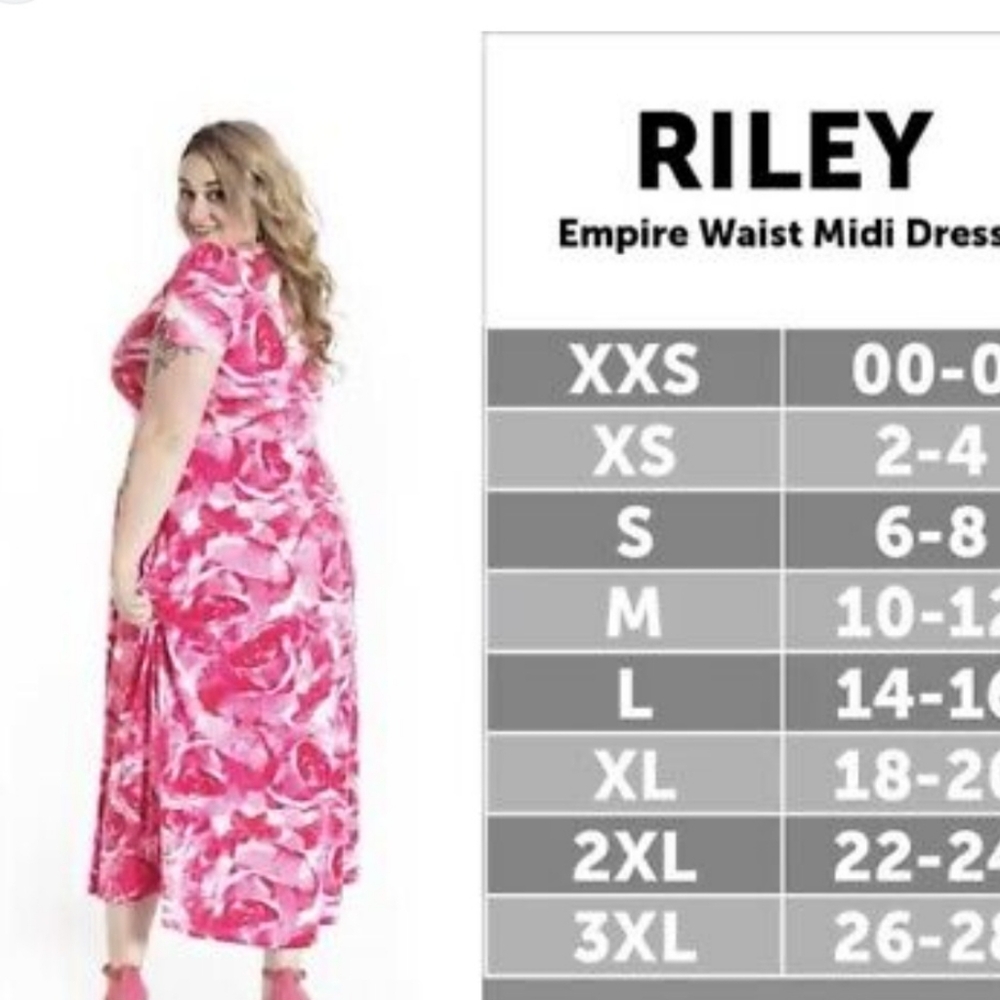 Lularoe Riley dress - Picture 5 of 7